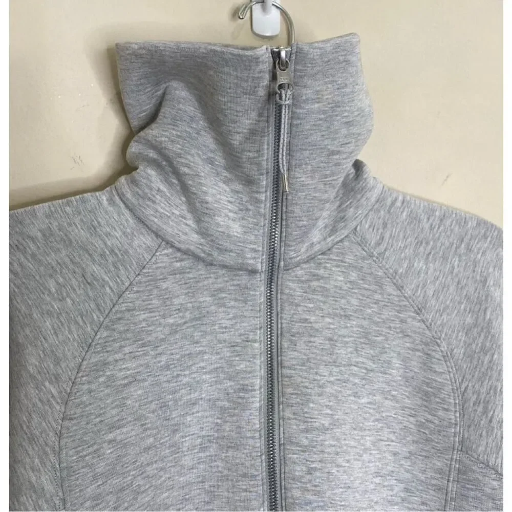 Spanx NWT AirEssentials size 1X Half zip gray sweatshirt style 50346 plus size - Picture 8 of 15
